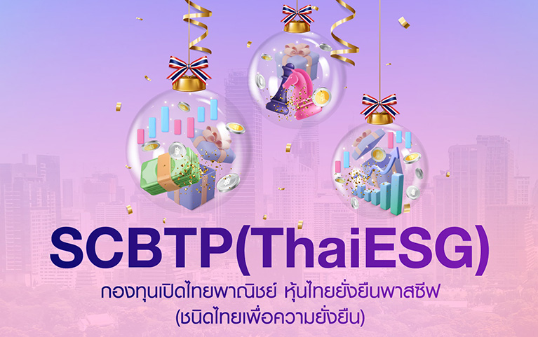 กองทุนเปิดไทยพาณิชย์ หุ้นไทยยั่งยืนพาสซีฟ <br>(ชนิดไทยเพื่อความยั่งยืน) 